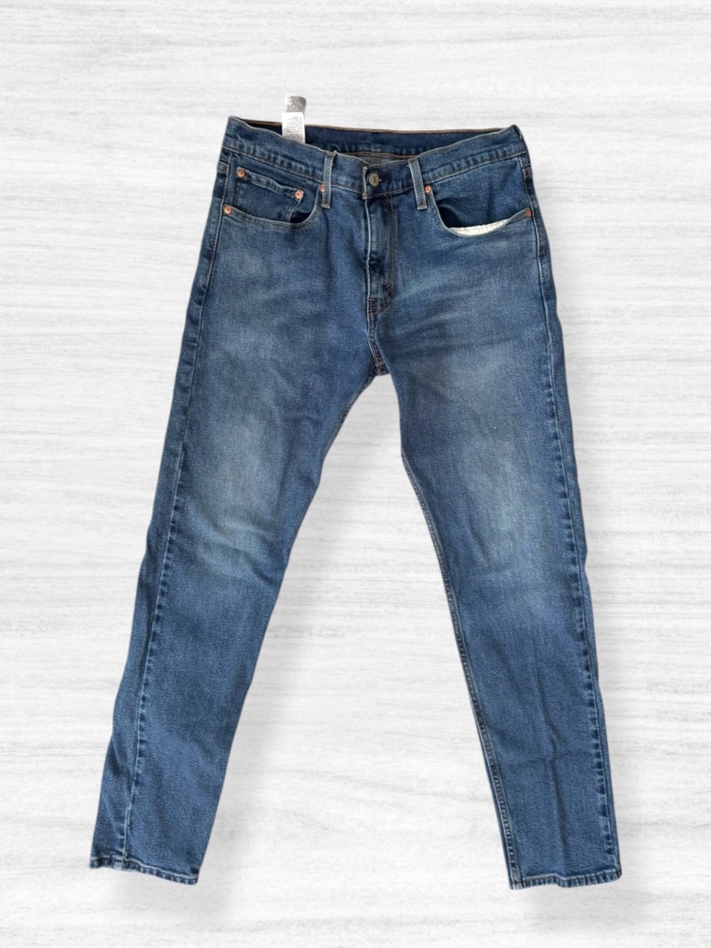 Levi's 512 Slim Taper Jeans Men's 32x32 Medium Wash Stretch Waterless Classic